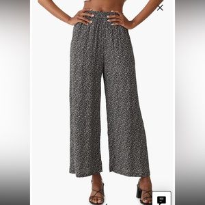 Ditsy Floral Wide Leg Trousers